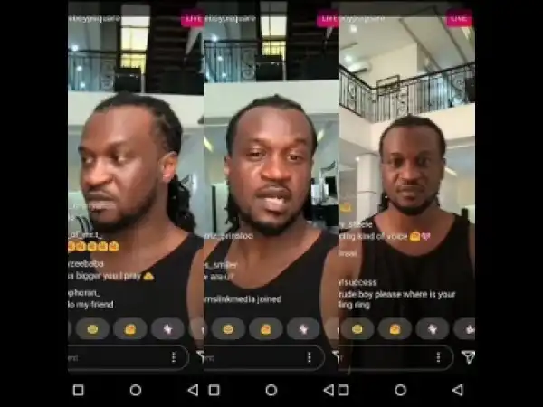Video: Rudeboy - Paul Okoye Live On Instagram Speaks On PSquare